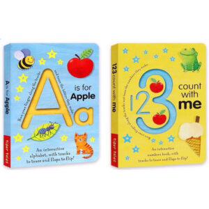 ABC/ 123 Board Book (lift the flap)